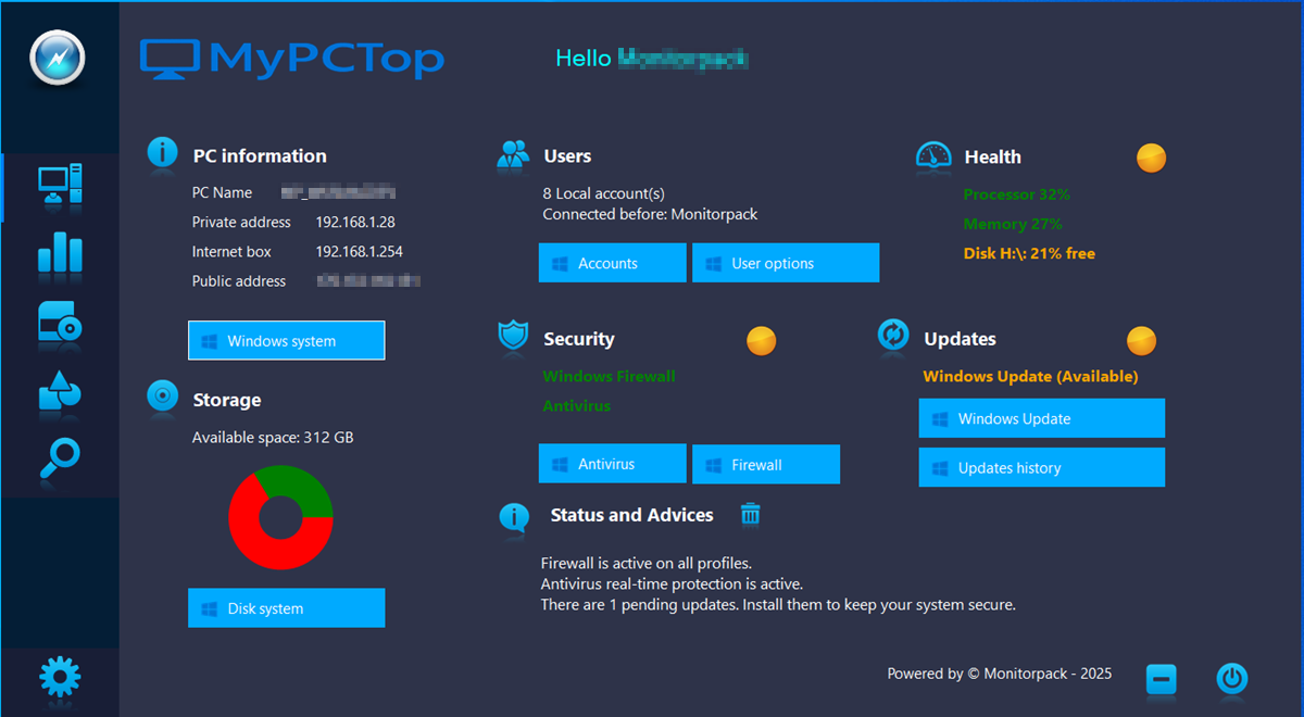 Ecosystem for IT supervision
